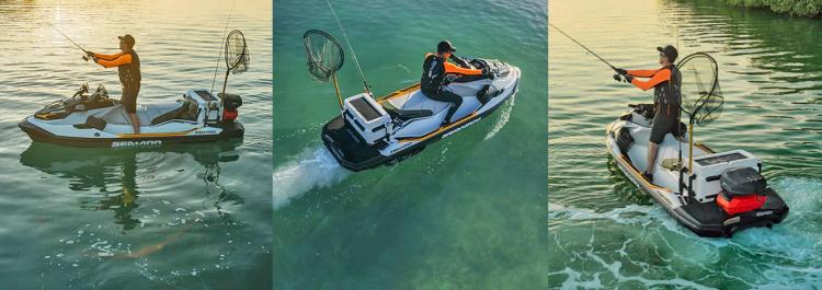 Sea-Doo Now Makes a Fishing Jetski With Dedicated Fish Cooler, GPS