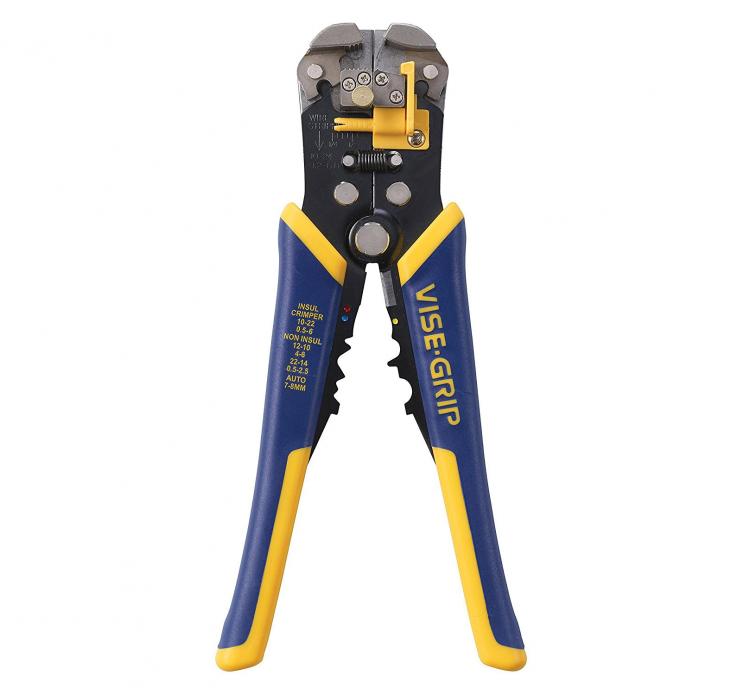 Self-Adjusting Easy Wire-Stripper and Vise Grip