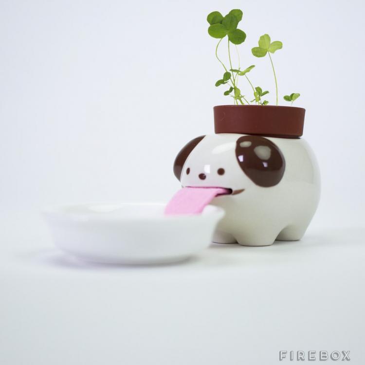 Cute Ceramic Animals That Drink From Straws When the Plants on Their Backs  Get Thirsty