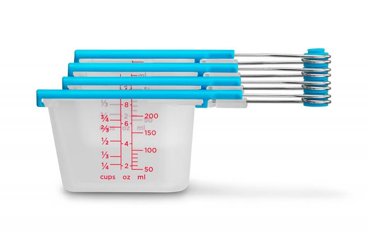 Self-Leveling Measuring Spoons and Cups 