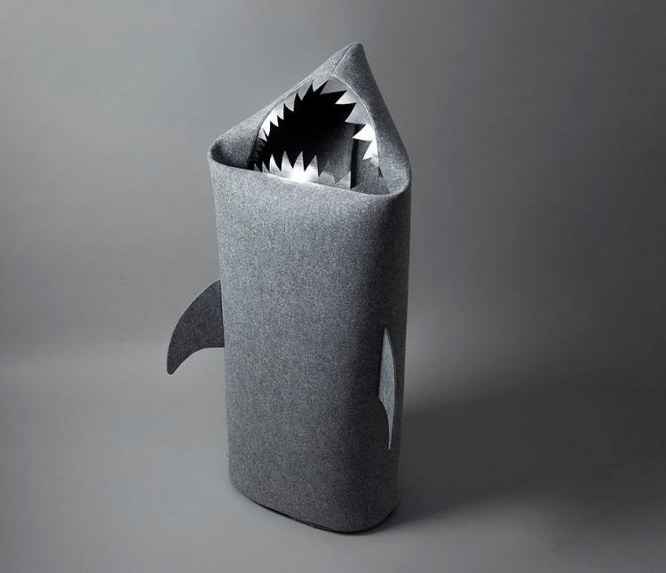 Shark Laundry Hamper - Shark Toy Box