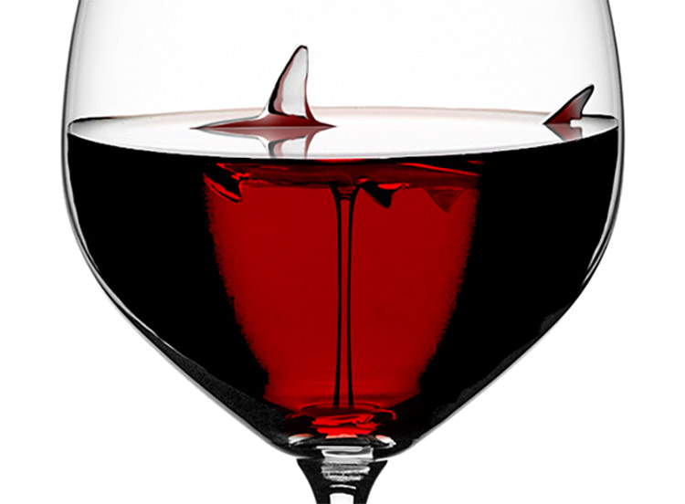 Very cool wine glasses with sharks in them! : r/DidntKnowIWantedThat