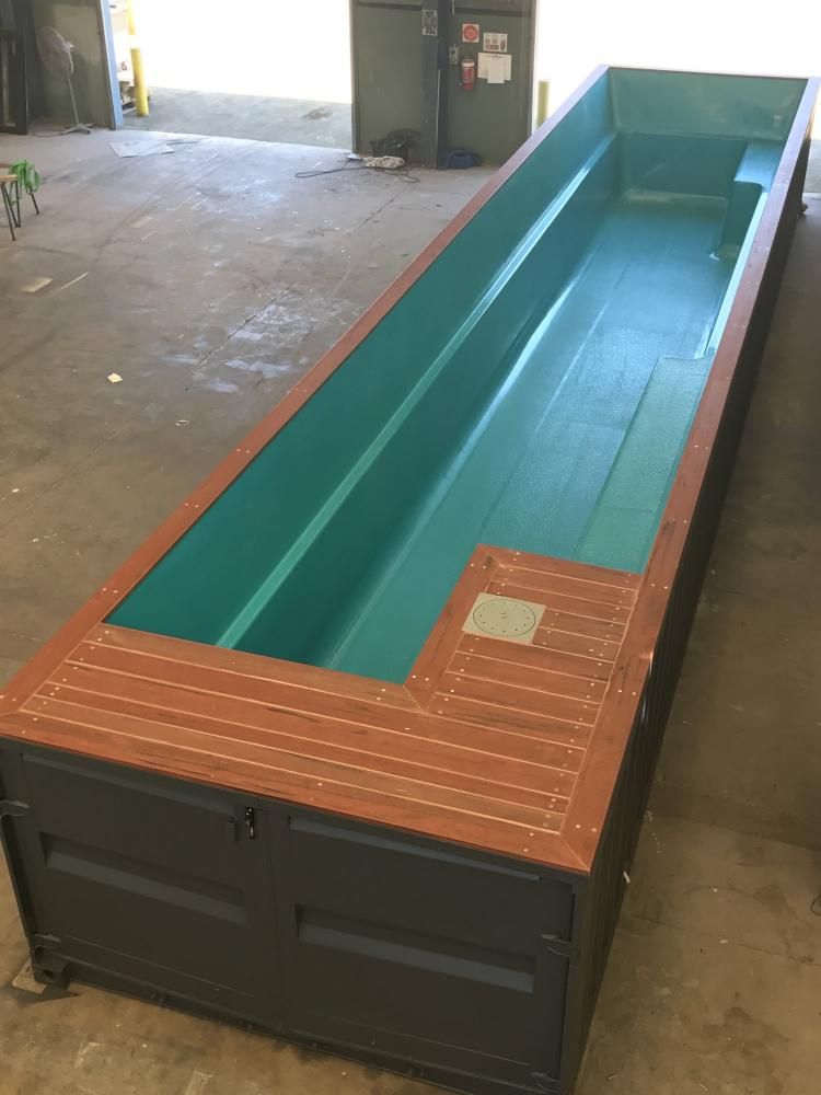 shipping containers for pools