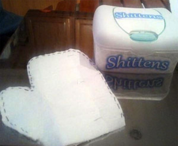 Shittens - Mitten shaped wet wipes - Glove shaped baby wipes