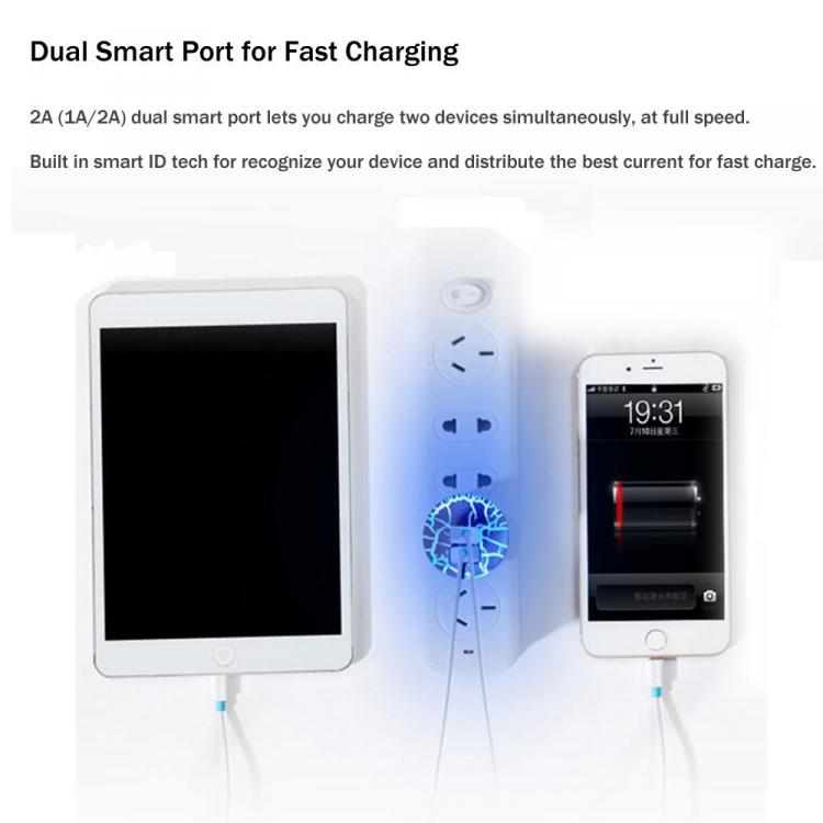 Electric Show Glowing Phone Charger - Momen Glowing Wall Charger Adapter