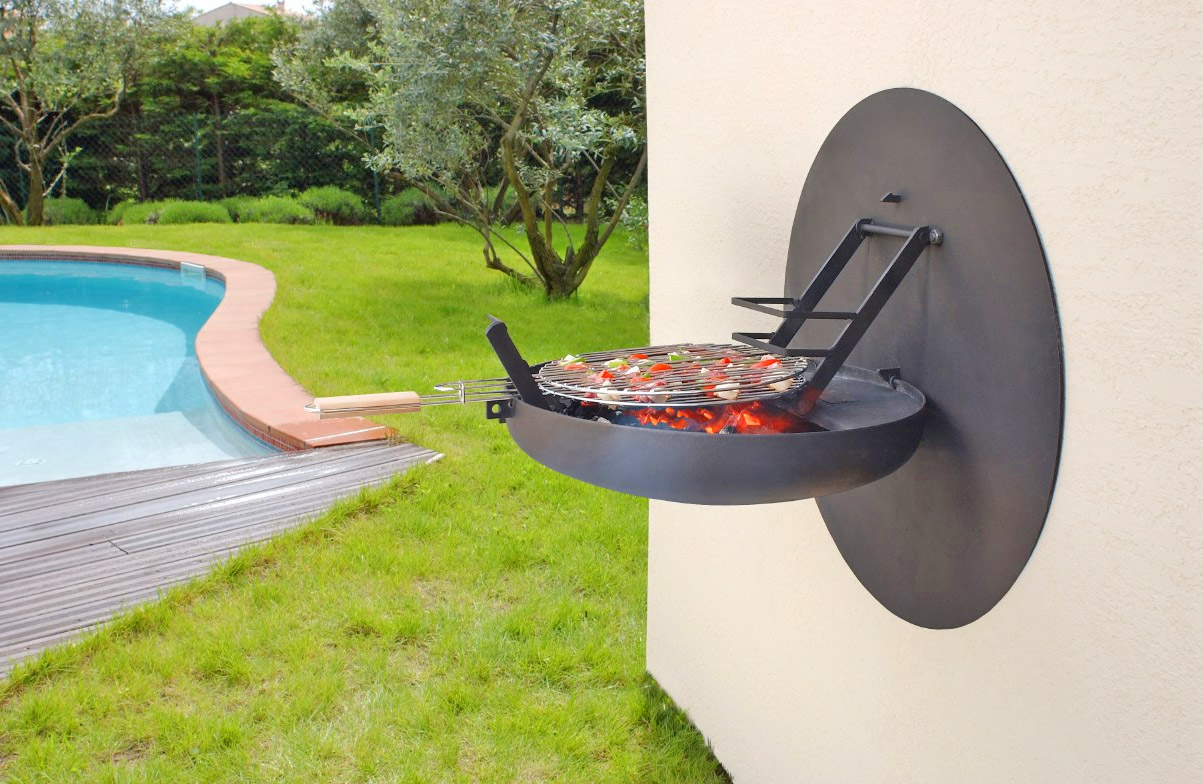 Grille barbecue pour cheminée - SIGMAFOCUS - European Home