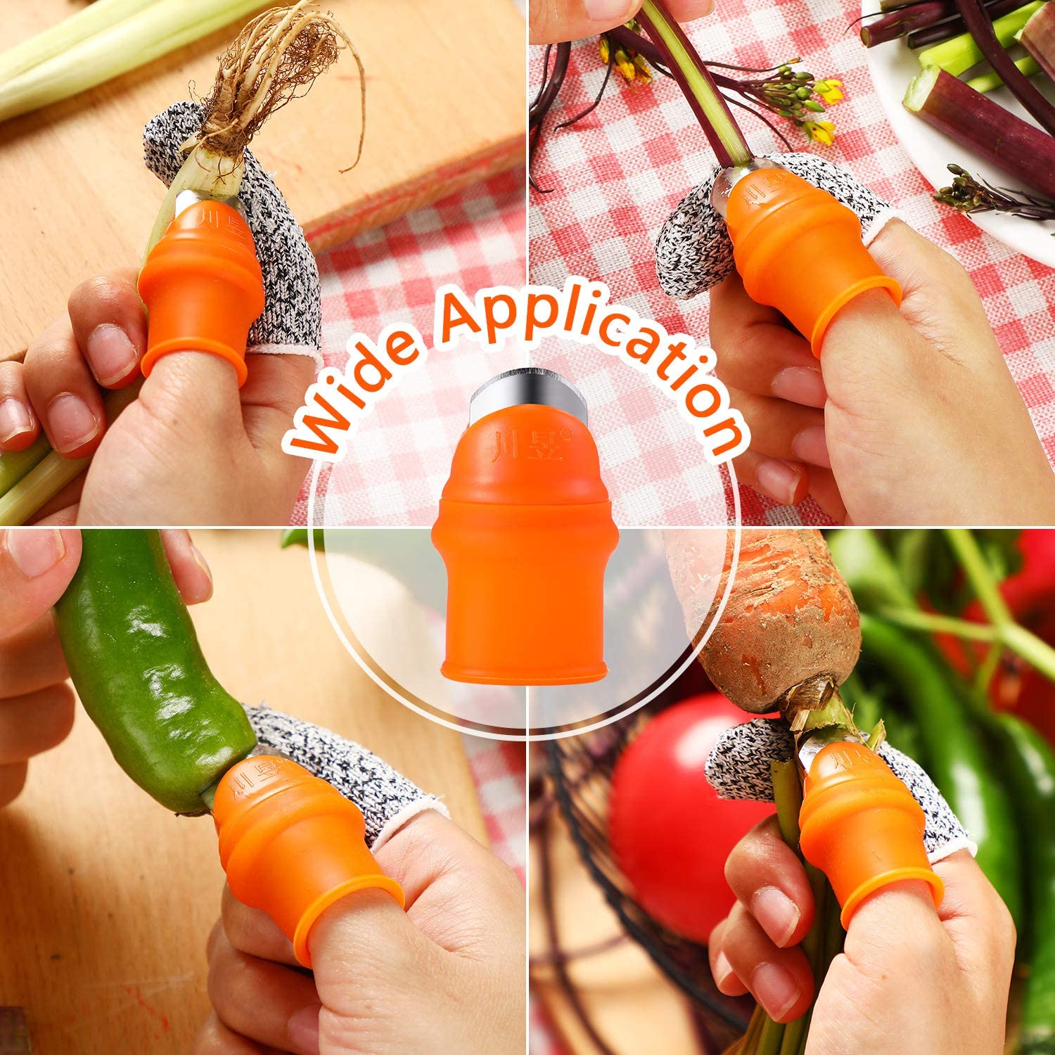Silicone Thumb Knife - Clever silicone thumb blade gardening and pruning tool