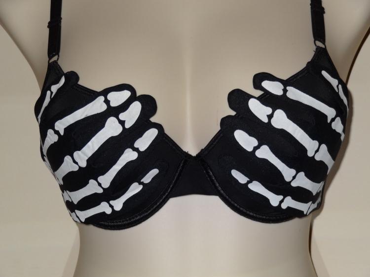 Create a striking DIY Skeleton Hand Bra effortlessly.