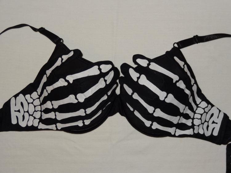 Skeleton Bra - Shop on Pinterest