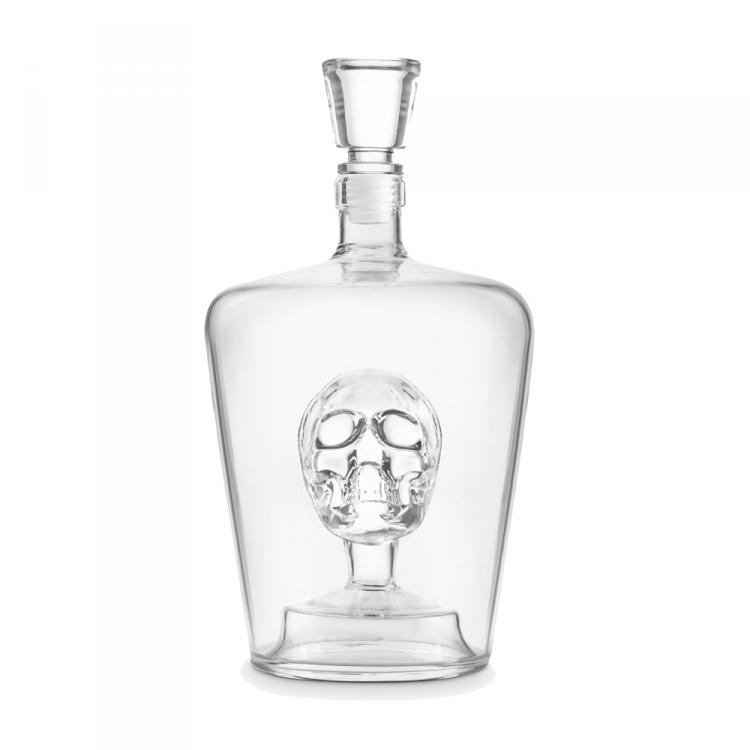 Phantom Skull Liquor Decanter - Decanter will skull inside