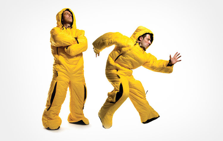 Sleeping Bag Onesie - a Wearable Sleeping Bag for Adults?