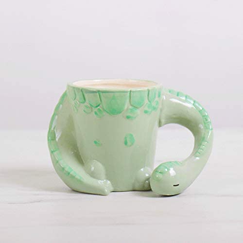 3D White Dinosaur Mug Design