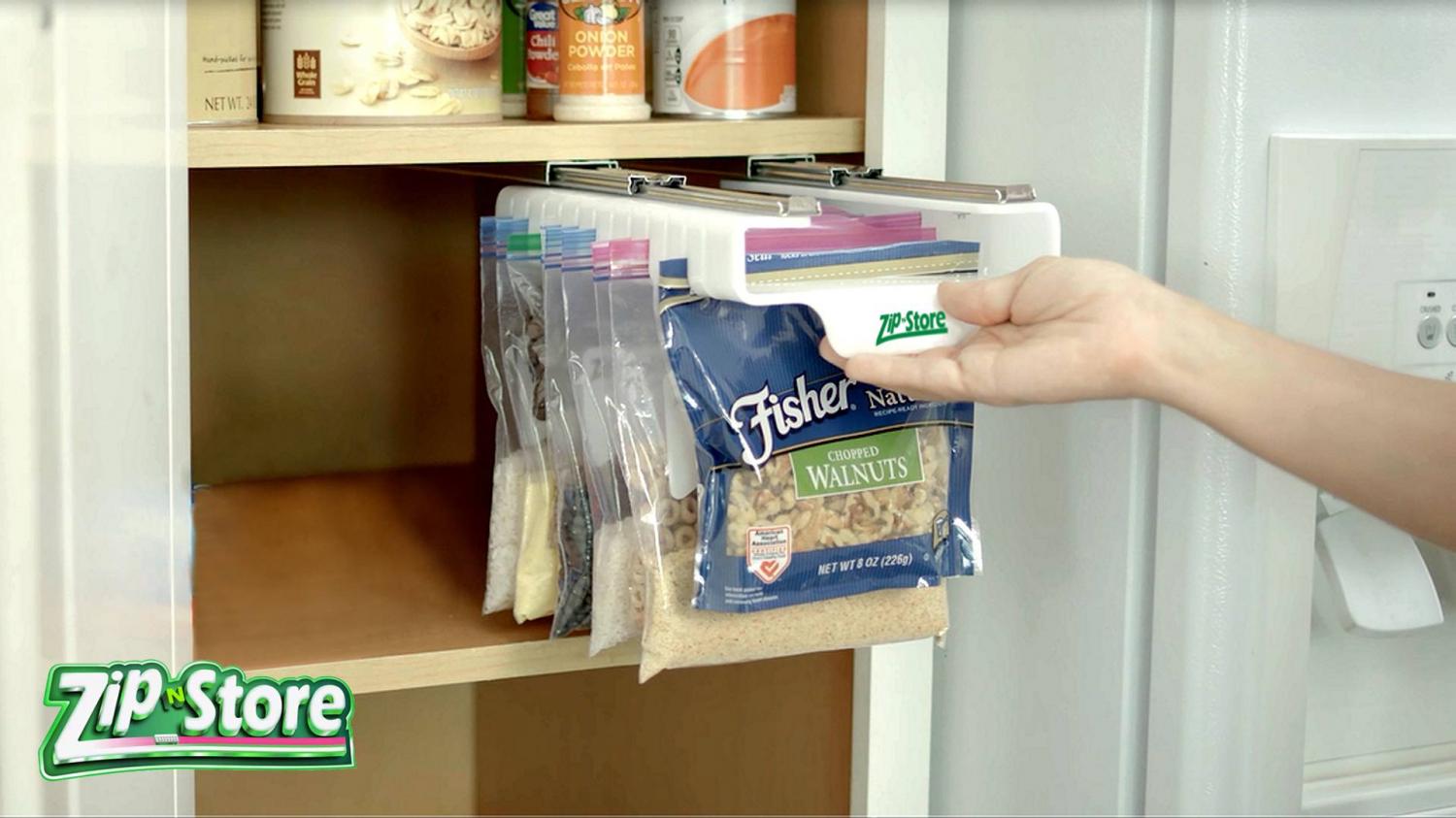 Zip n Store Ziplock Bag Organizer