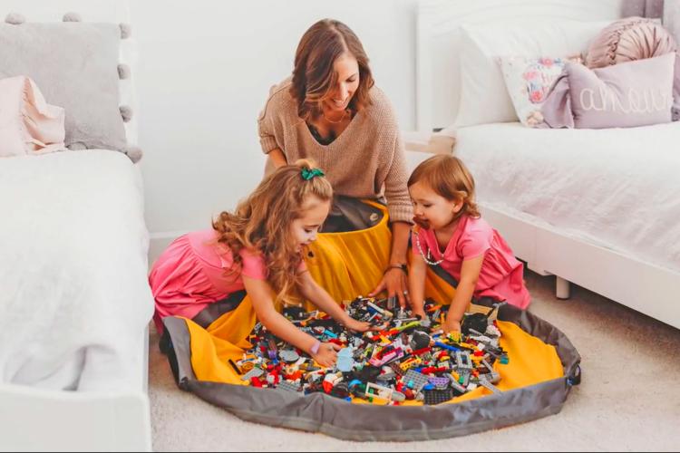 slide away toy storage