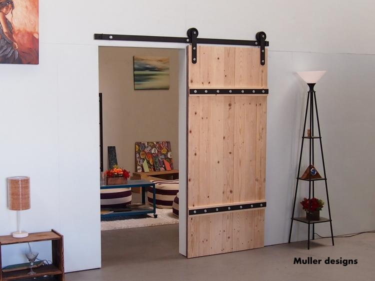 Sliding Double Barn Door Kit