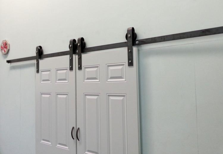 Sliding Double Barn Door Kit