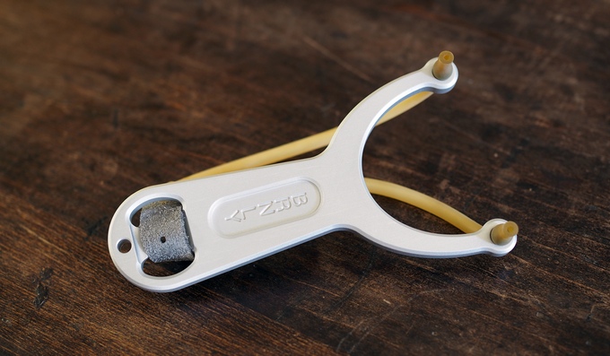 SlingPop - Mini Pocket Slingshot With Bottle Opener