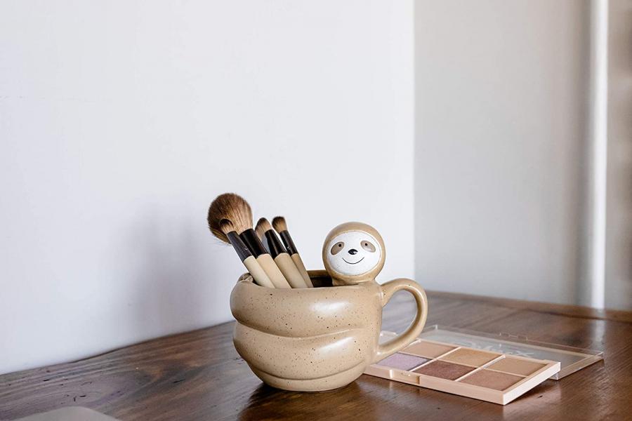 This Sloth Shaped Coffee Mug Is The Cutest Way To Drink Your Morning Joe