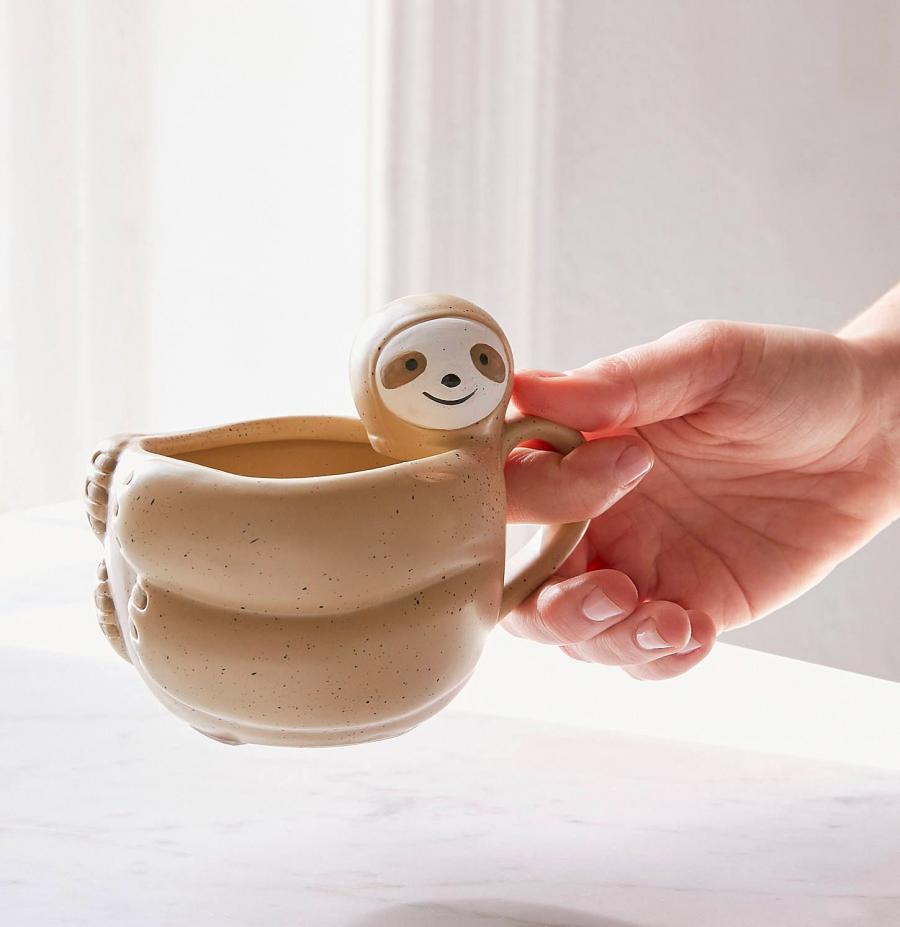 Sloth Shaped Coffee Mug