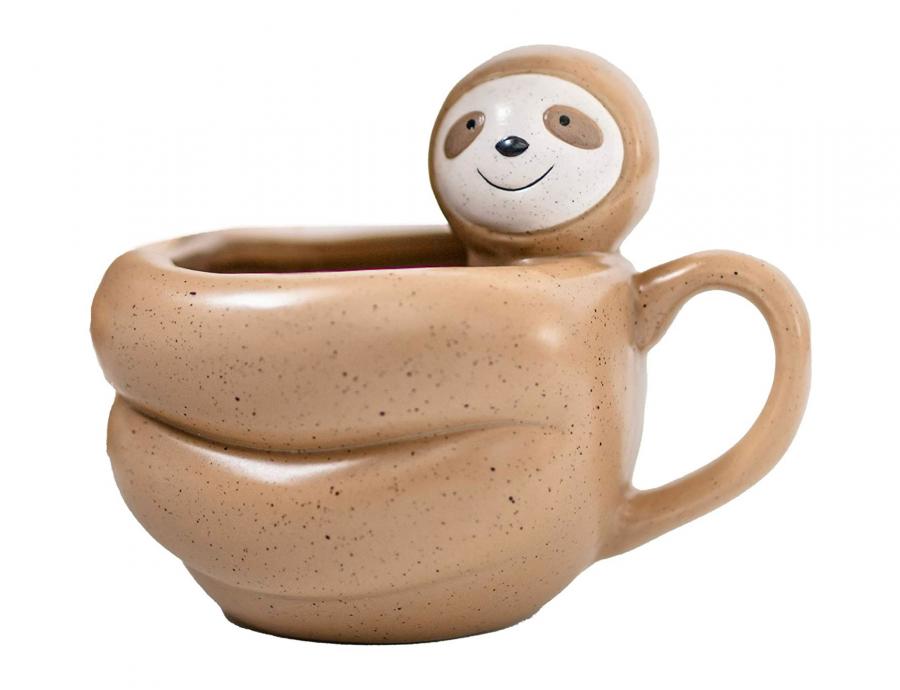 Funny Sloth Coffee Mug, Cute Sloth Gifts For Women and Men, Coffee Mugs