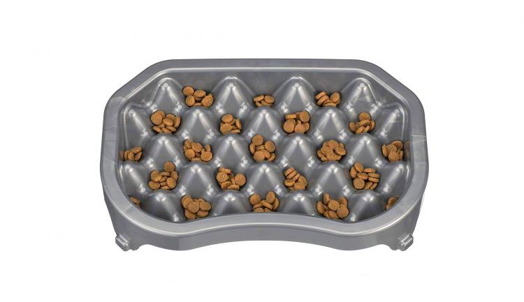 Neater Pets Slow Feeding Dog Bowl - Ridges slow-feed dog tray