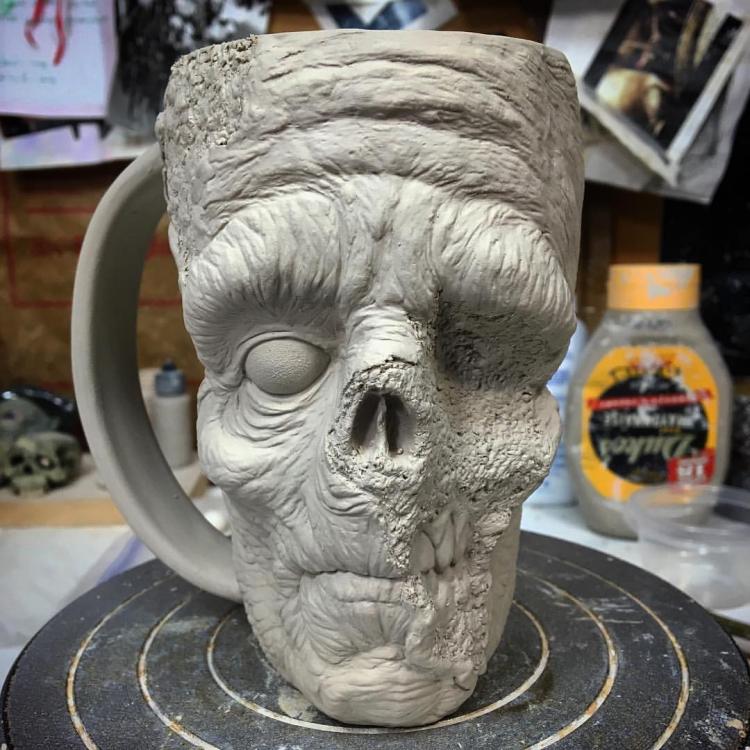 Realistic Zombie Mug