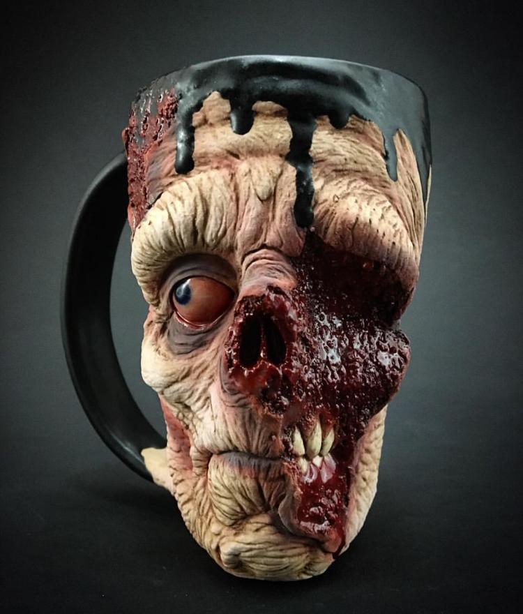 Realistic Zombie Mug