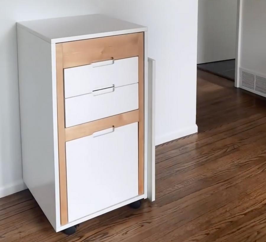 Cabinet With Hidden Desk