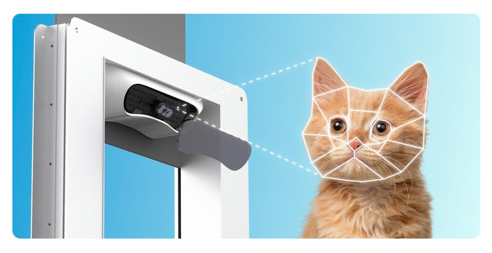 Petvation Smart Automatic AI Doggie Door With Facial Recognition