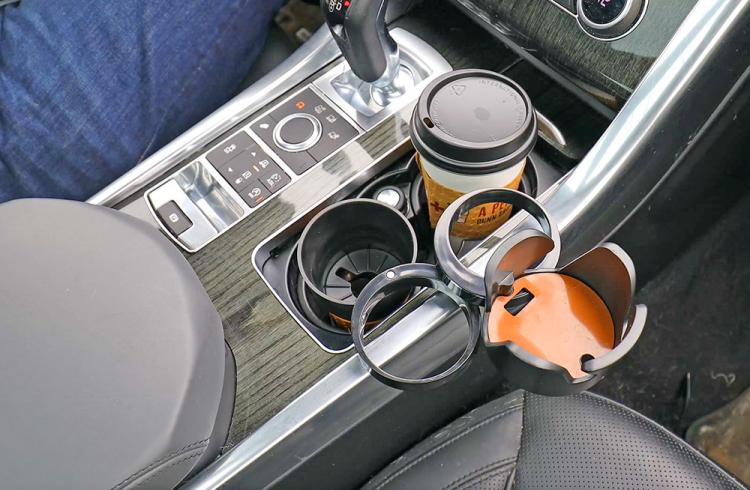 Smart Multi-Cup Car Cup-Holder and Storage