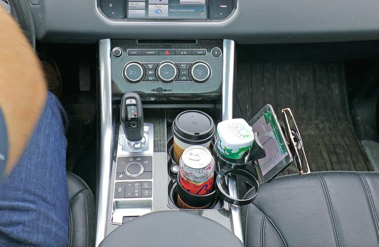 Smart Multi-Cup Car Cup-Holder and Storage