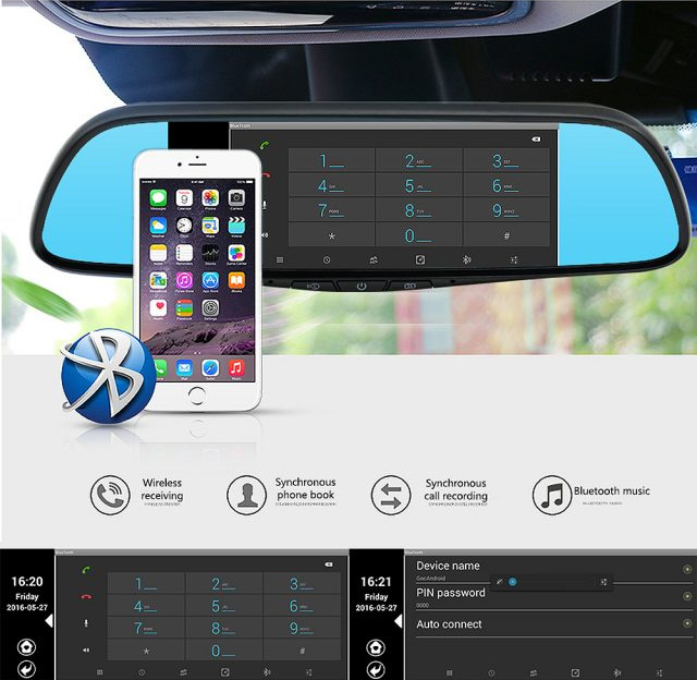 Smart Car Mirror Dash Cam - Live Video Car Mirror Dash Cam and Connected Car  Mirror Dash Cam – The Connected Shop