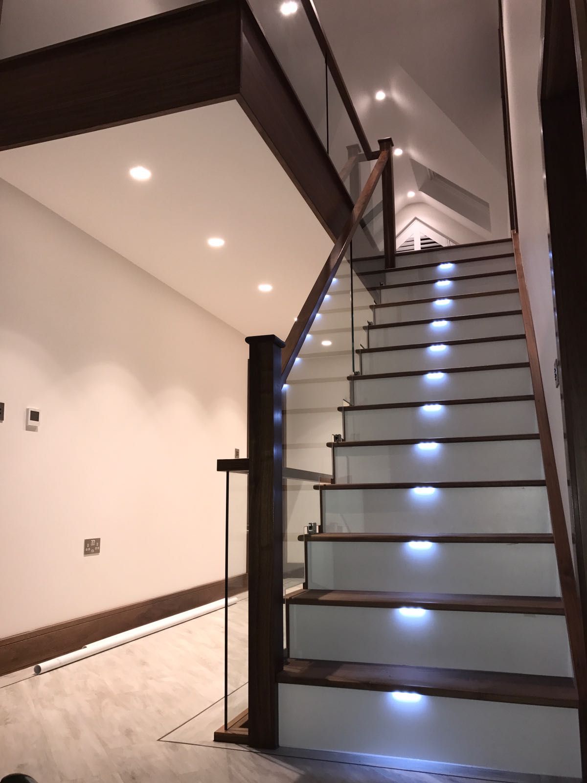 inside stair lights