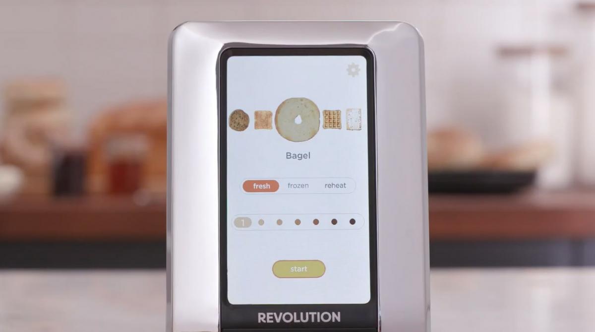 This smart toaster comes with a touch screen — and it's $100 off