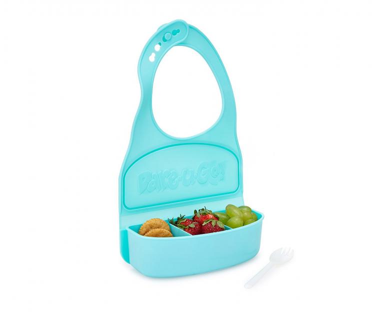 Snack and Go Travel Bib - Snack Holding Baby Bib