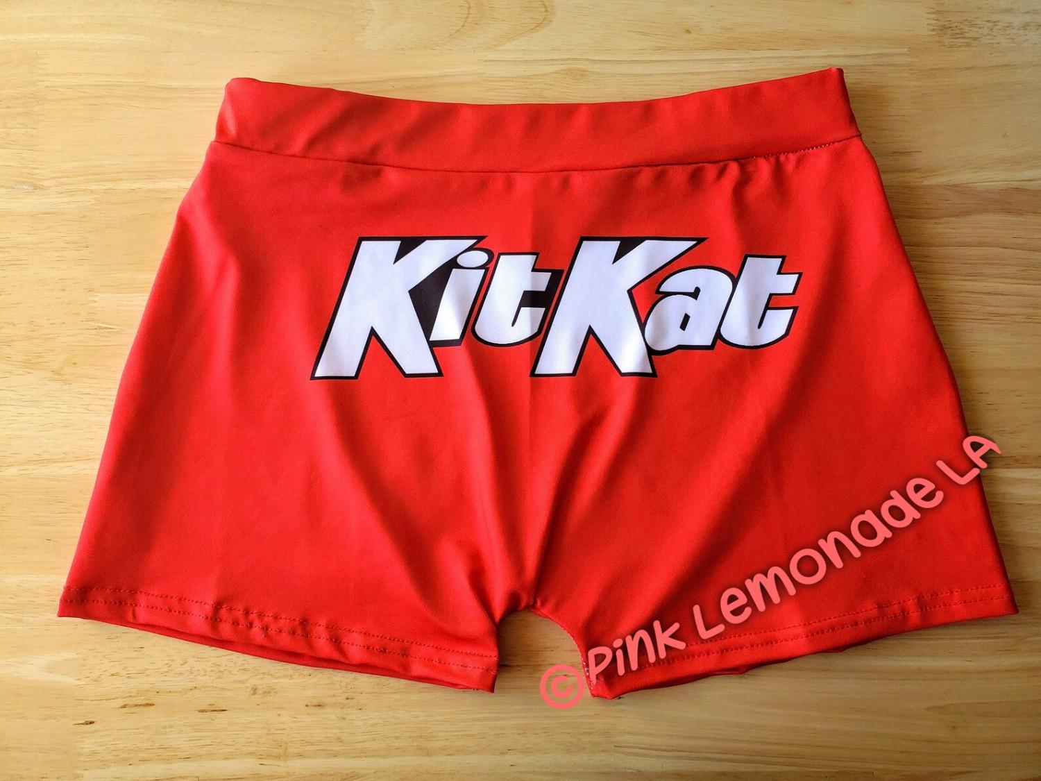 Snack Booty Shorts - Kit Kat stretchy shorts