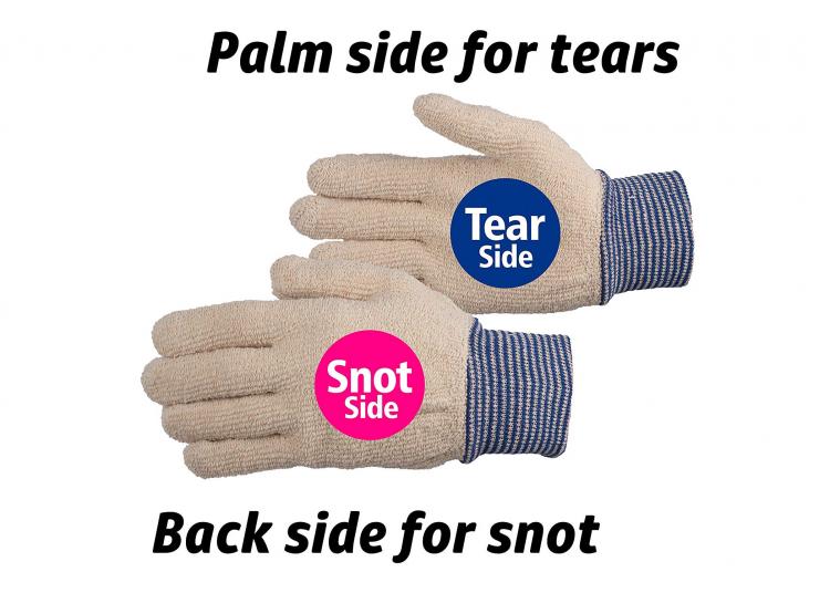 Snittens Mittens/Gloves Made Specifically To Wipe Your Snot - Snot wiping gloves