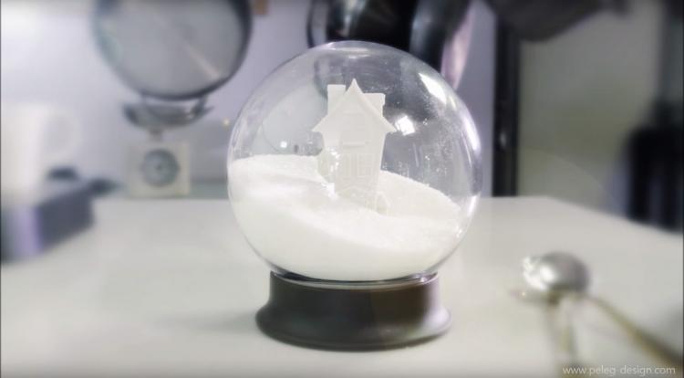 Sugar House - Snow Globe Sugar Canister