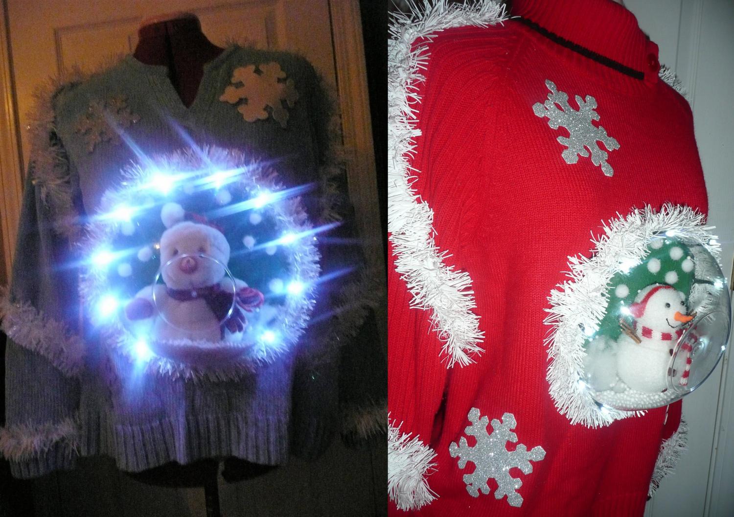 This Snow Globe Sweater Is The Ultimate Ugly Christmas Sweater