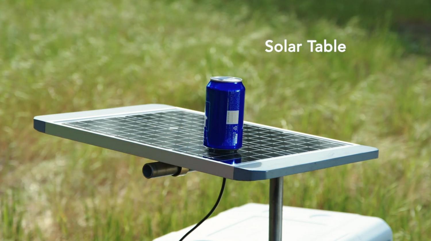 This Solar Powered Cooler Requires No Ice, But It Can Make Ice