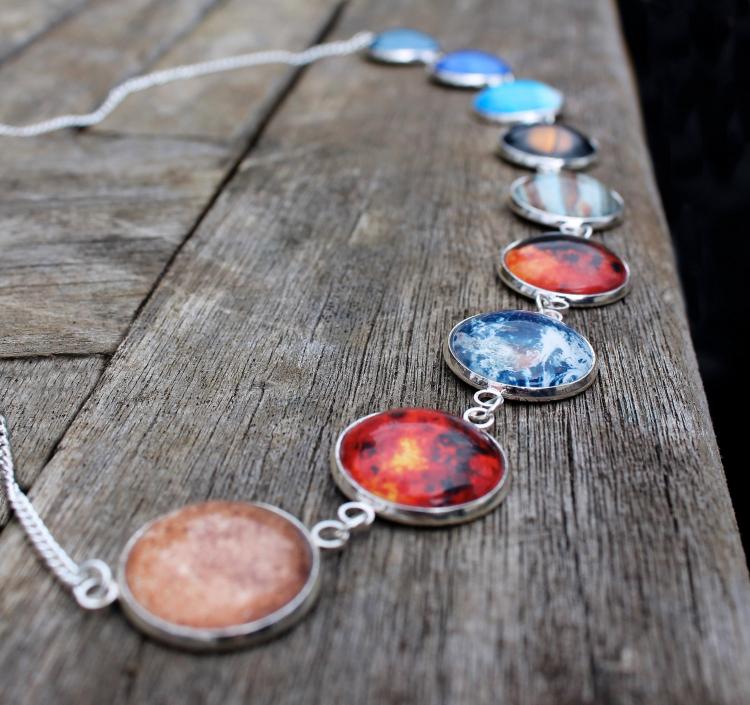 Solar System Necklace - Planets Necklace