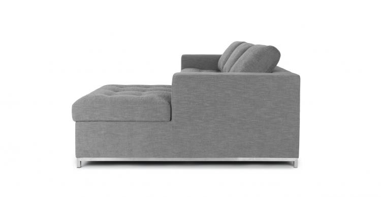 Soma Sofa Bed Sectional With Chaise Lounger Storage - Pull-up chaise storage area sofa bed sectional