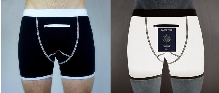 Speakeasy Briefs - Men's pocket boxer-briefs. Legends Come Prepared!