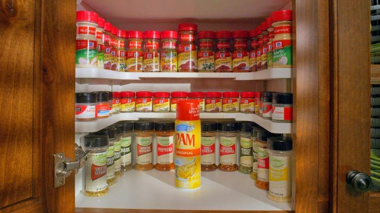 Spicy Shelf Cabinet Organizer - organize your spices - organize your medicine cabinet
