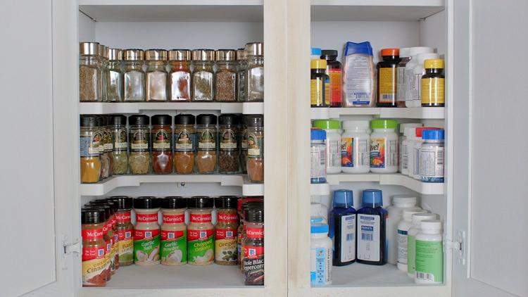 Spicy Shelf Helps Organize Spice Cabinets Medicine Cabinets And More