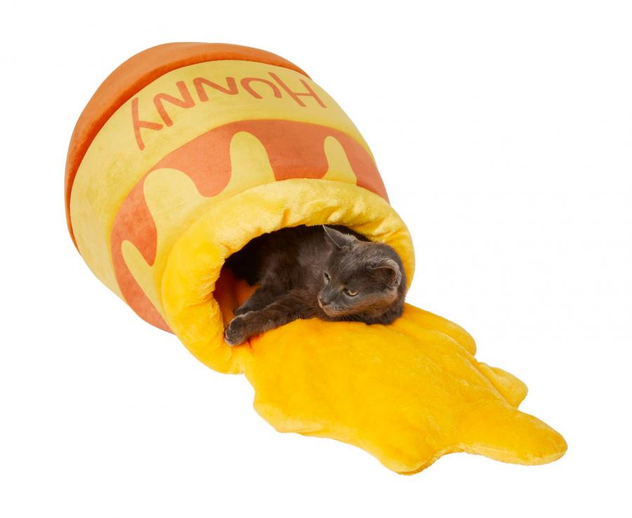 Winnie the Pooh Spilled Honey Pot Cat Bed