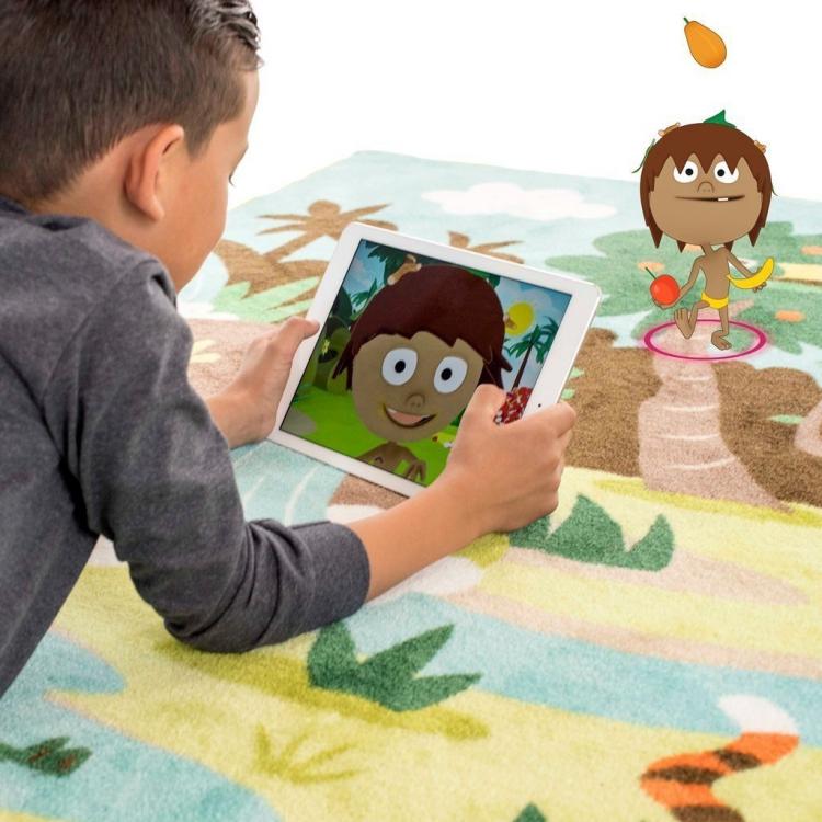 SpinTales Enchanted Rug: An Interactive Rug That Works With an iPad