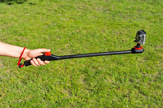 Spivo 360: Swivel Selfie Stick for GoPros, Smartphones and Action Cameras