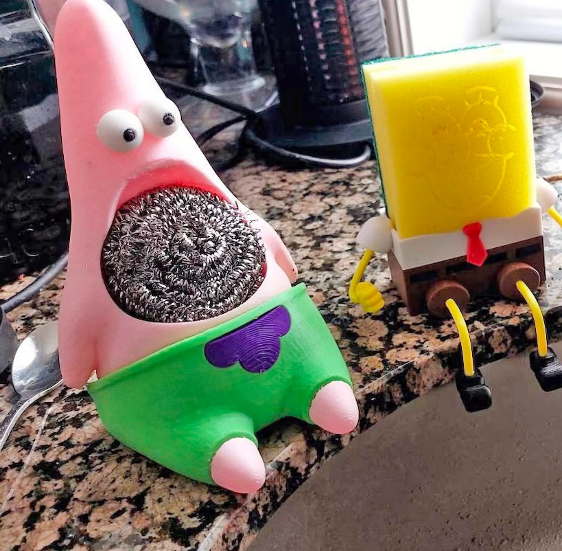 You Can Get A Spongebob Soap And Sponge Holder Set And My Life is Complete