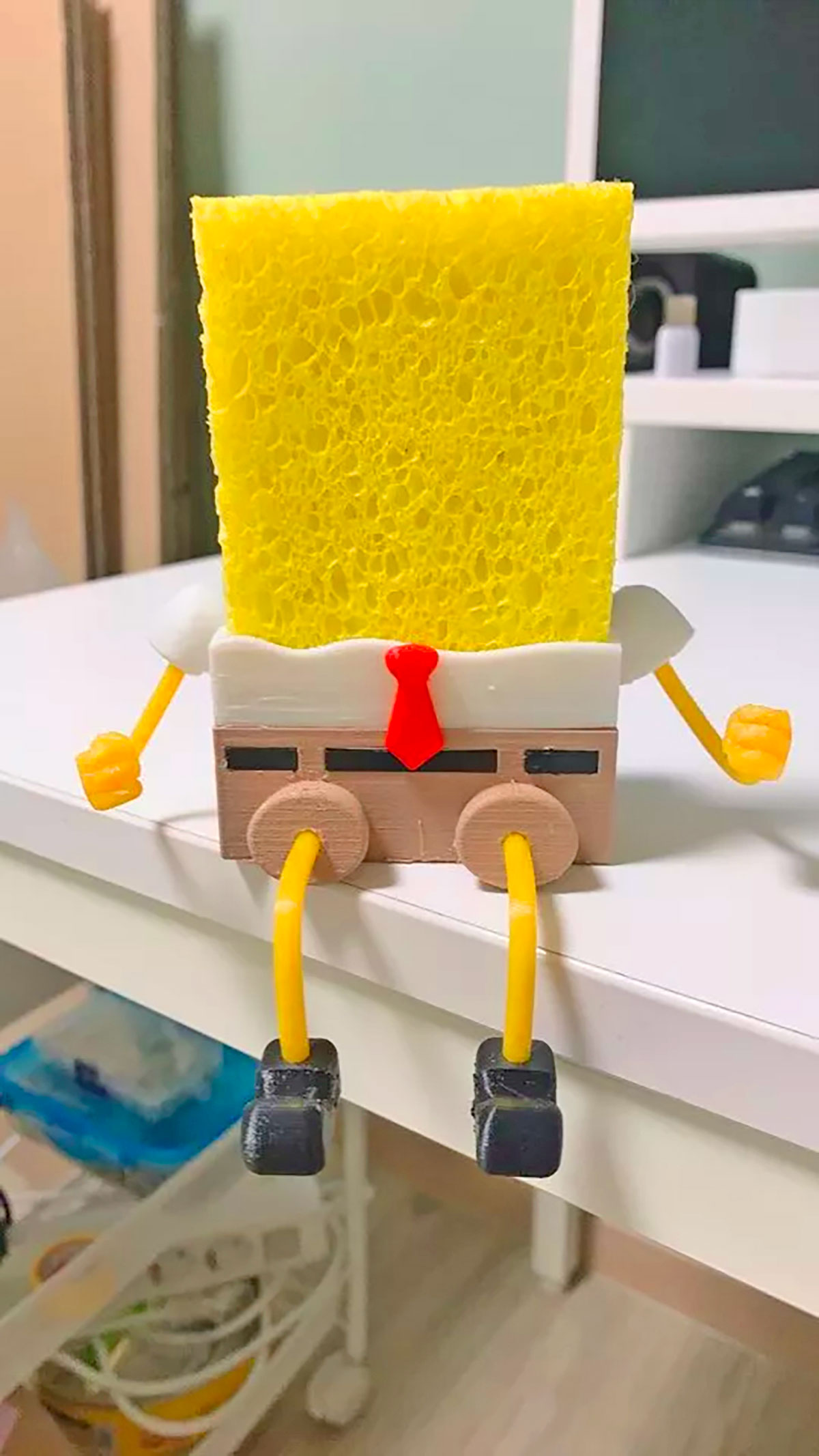 This SpongeBob Sponge Holder Belongs In every SpongeBob Lover's